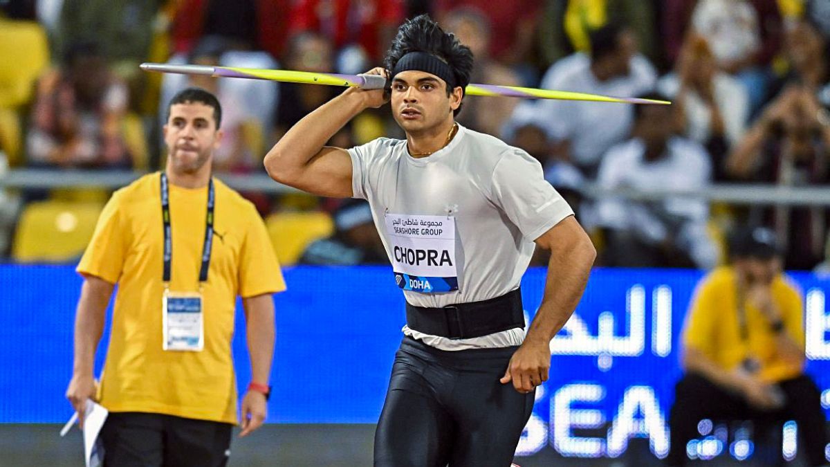 Federation Cup 2024 Neeraj Chopra Wins Men’s Javelin Gold For The